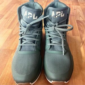 APL Men's Green High-Top Sneakers